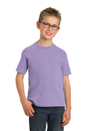 Port & Company Youth Beach Wash Garment-Dyed 5.5-ounce, 100% Cotton T-shirt